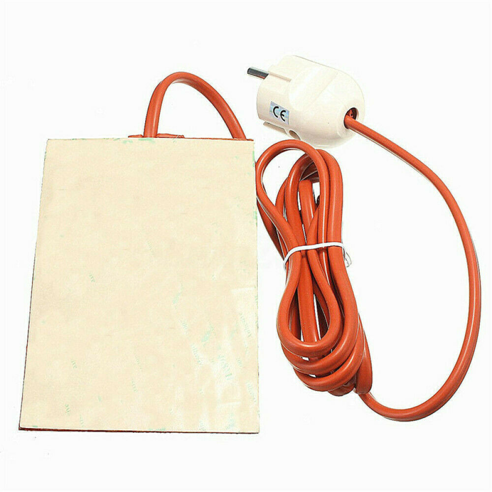 Auto parts water tank antifreeze heating oil tank electric heating plate heating plate 12V/24V constant temperature silicone rubber heating plate
