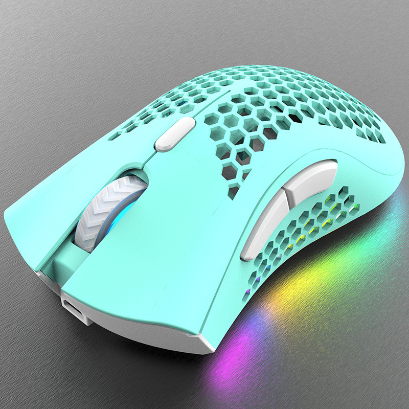 Viper BM600 Беспроводная мышь Игровой киберспортивный компьютер Ноутбук Офисная аккумуляторная светящаяся мышь Amazon