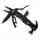 In stock multi-function claw hammer pliers outdoor camping nail Hammer Multi-Purpose Folding tool knife pliers life-saving hammer