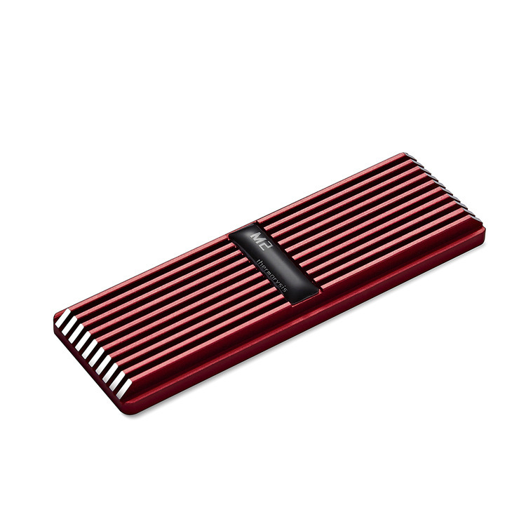 Three-color ultra-thin M.2 solid state hard disk heat sink M2 thermal conduction sheet SSD all aluminum nvme heat sink vest 2280