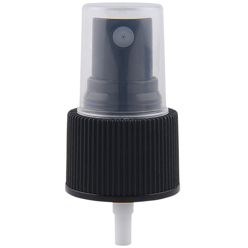 18/20/24 caliber plastic pp multi-color spray head electroplating cosmetic bottle spray head white half cover straight nozzle