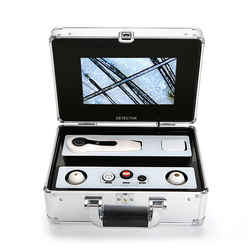 Box type ten inch hair skin detector scalp hair follicle hair detector hair salon beauty salon
