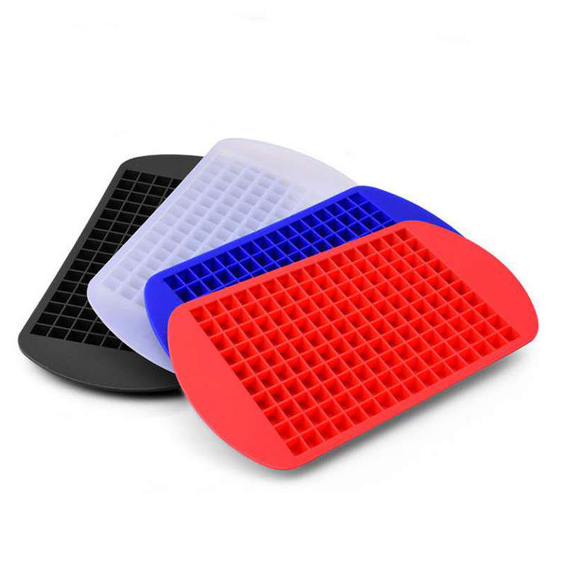 Direct selling food grade 160 ice cube silicone ice cube household easy-to-clean ice maker food grade material
