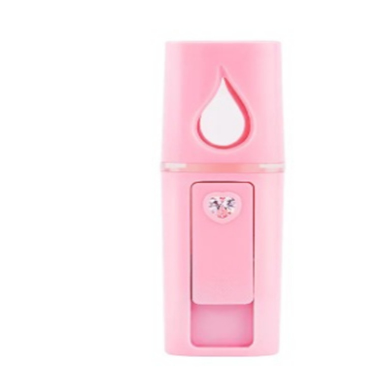 USB Rechargeable Hydrating Instrument Face Humidifying Sprayer Cold Spray Hand-held Steamer Face Spray Alcohol Beauty Instrument