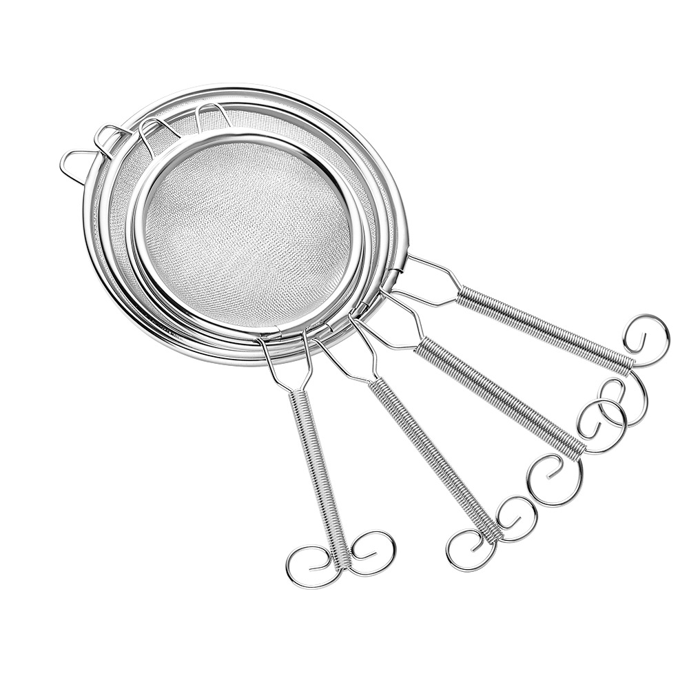 304 stainless steel tea filter colander slag filter spoon creative tea filter tea drain matcha tools