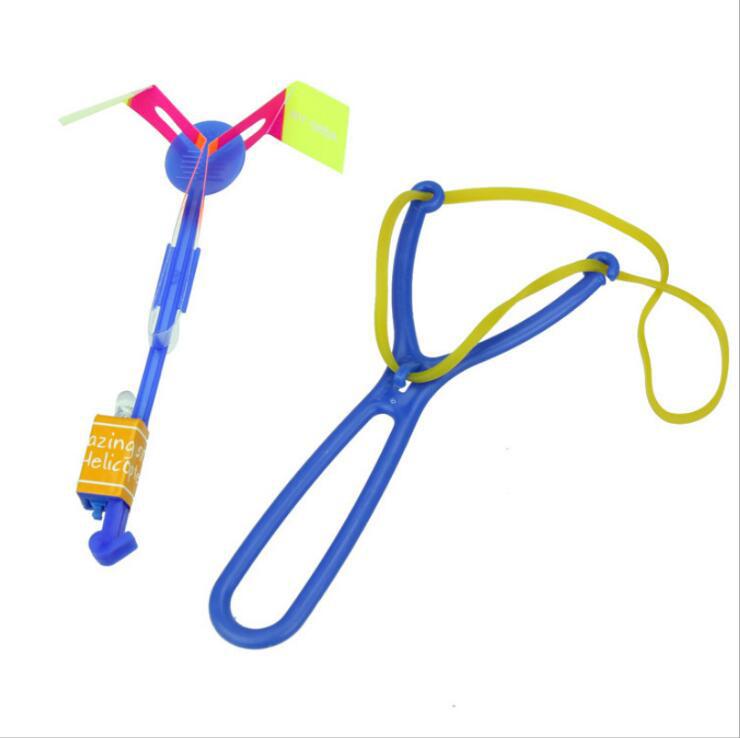 Luminous slingshot flying arrow blue light flying sword night market stall toys selling small toys wholesale factory direct sales