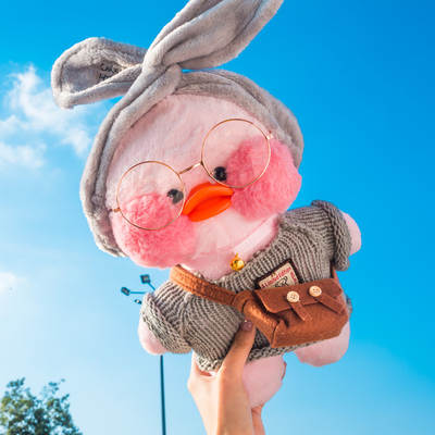 Hyaluronic Acid Duck Internet Red Duck lalafanfan cafe mimi ins Yellow Duck Plush Toy Doll