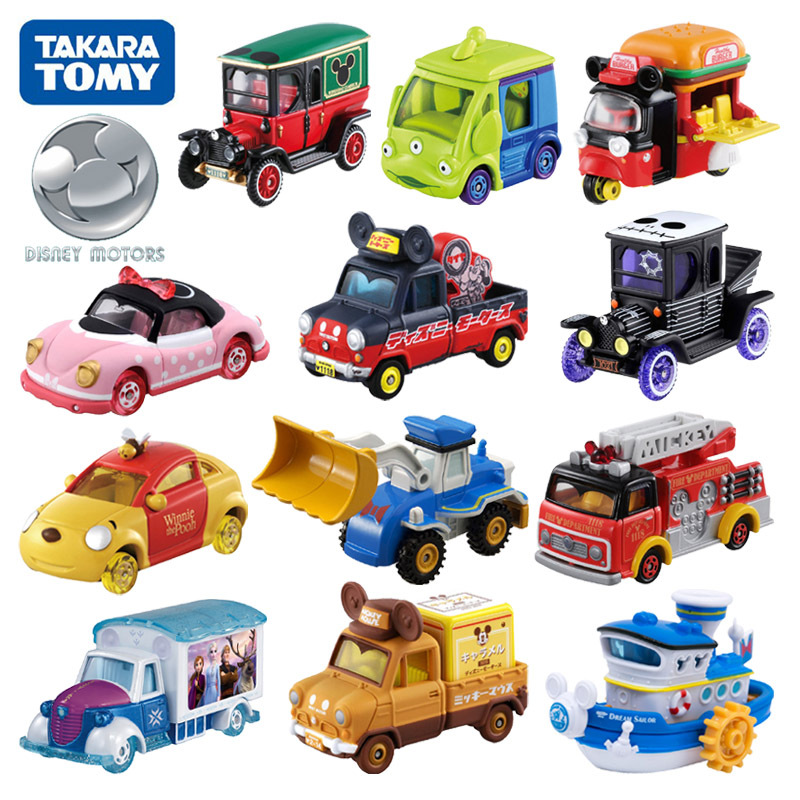 TOMY duomeka alloy car model DM series Toy Story Mickey Minnie Woody Donald Duck