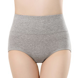 Plus size high waist underwear cotton women's postpartum belly contracting women's underwear cotton hip lifting high waist women's underwear wholesale