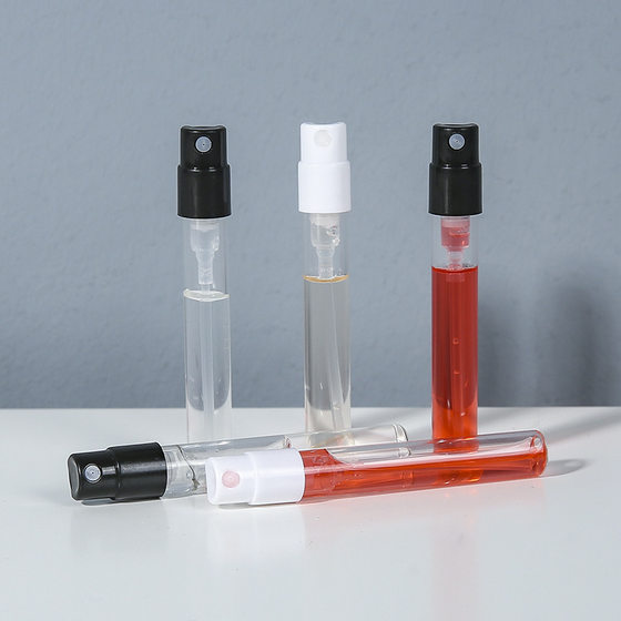 1ml 1.5ml 2ml bayonet perfume bottle spray bottle small sample bottle glass bottle empty bottle press bottle
