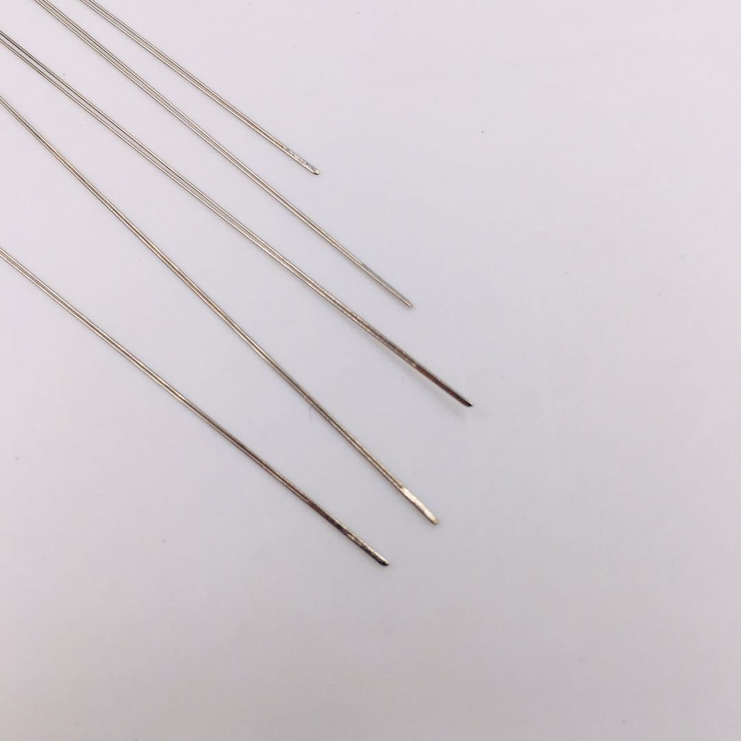 Bead Needle Piercing Needle Large Eye Needle Bottled Middle Opening Needle Handmade Necklace Piercing Accessories Tool
