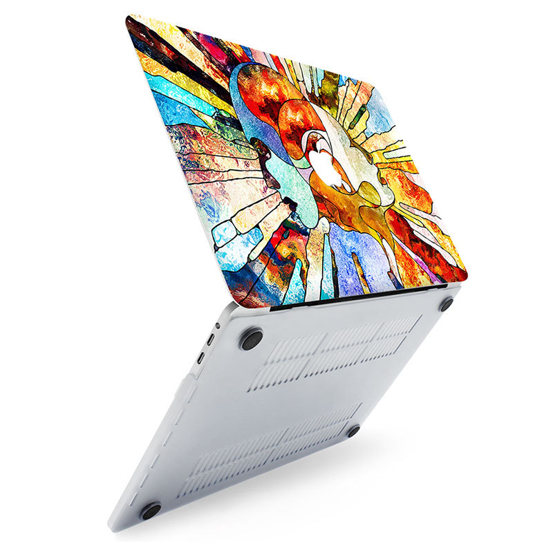 Apple notebook for macbook protective case 14 inch/air13 crystal color printing computer protective case