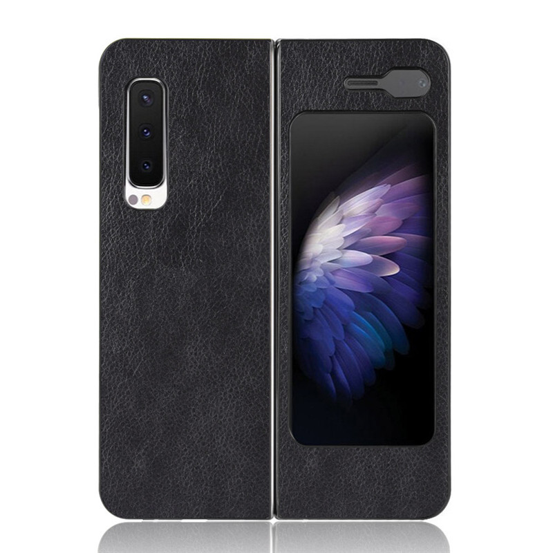 For Samsung W20 Mobile Phone Case Folding Folding Protective Case Litchi Pattern Leather Pattern Mobile Phone Case W20205 G Hard Case