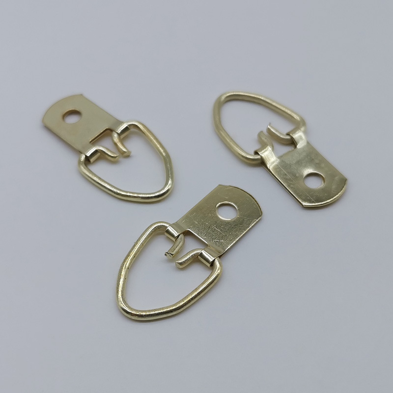 Golden single hole small hanging ring hanging cross stitch wedding photo frame seamless photo frame accessories