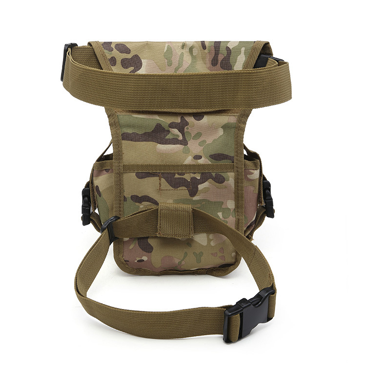 Outdoor New Leg Bag Mountaineering Equipment Adventure Tools Portable Waist Bag Waterproof Multifunctional Adventure Bag for Men and Women Military Fans