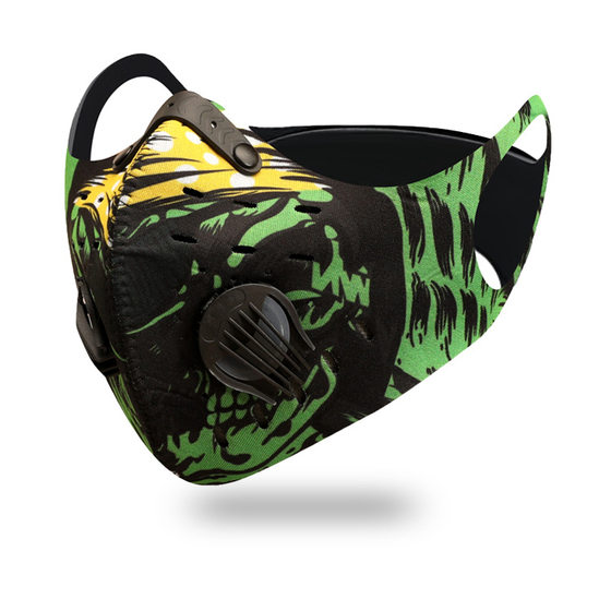 Cycling mask men and women windproof dustproof bicycle equipment cold-proof warm mask half face running breathable activated carbon