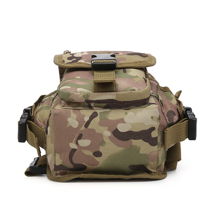 Outdoor New Leg Bag Mountaineering Equipment Adventure Tools Portable Waist Bag Waterproof Multifunctional Adventure Bag for Men and Women Military Fans