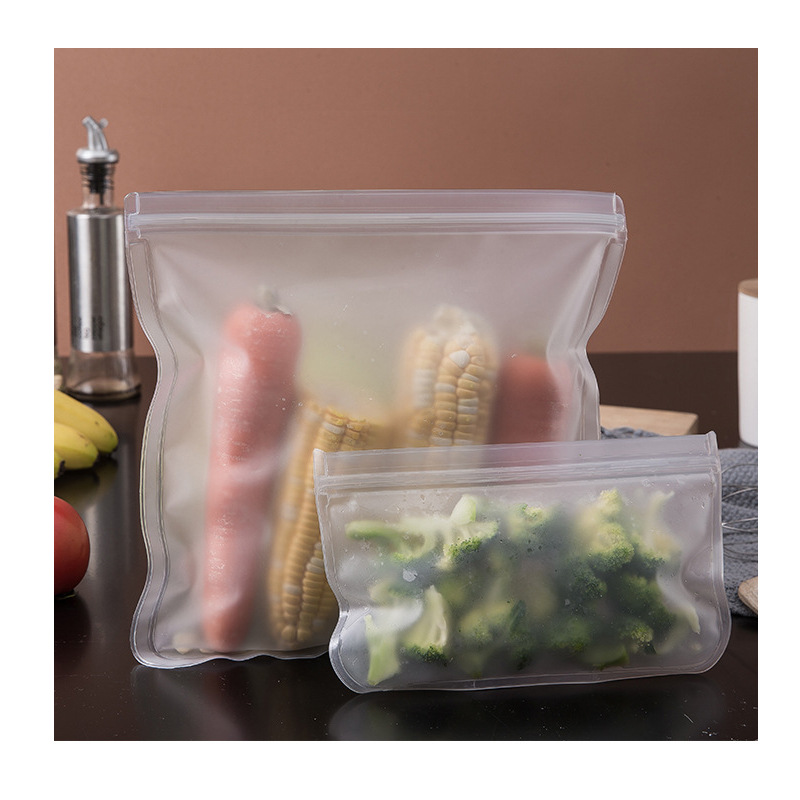 EVA food preservation bag refrigerator storage food packaging bag transparent fruit and vegetable sealed bag reusable