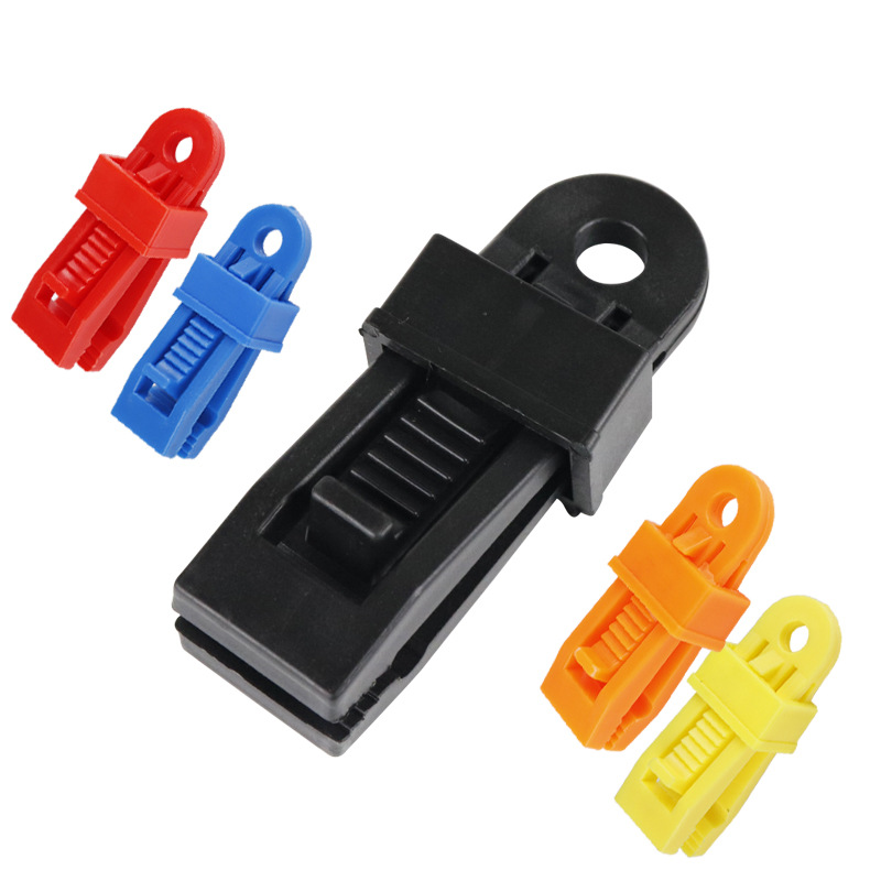 Outdoor camping canopy hook large tent clip additional pull point fixed clip windproof belt hook clip