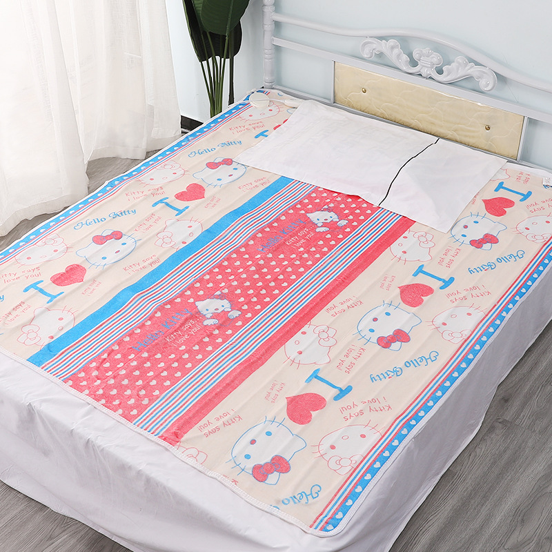 Three-gear temperature regulating household double double-control electric blanket wholesale safety mite removal dormitory single electric mattress