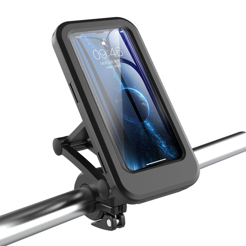 European and American Hot Sale Bicycle Mobile Phone Bracket Waterproof Motorcycle Mobile Phone Navigation Bracket Rearview Mirror Mountain Bike Accessories