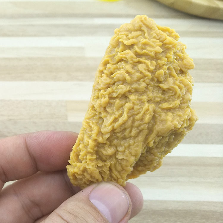 食べ物のキーホルダーシミュレーションkfc全家桶フライドチキンの羽の対外貿易アクセサリー卸売りファストフード店のプロモーションプレゼント|undefined