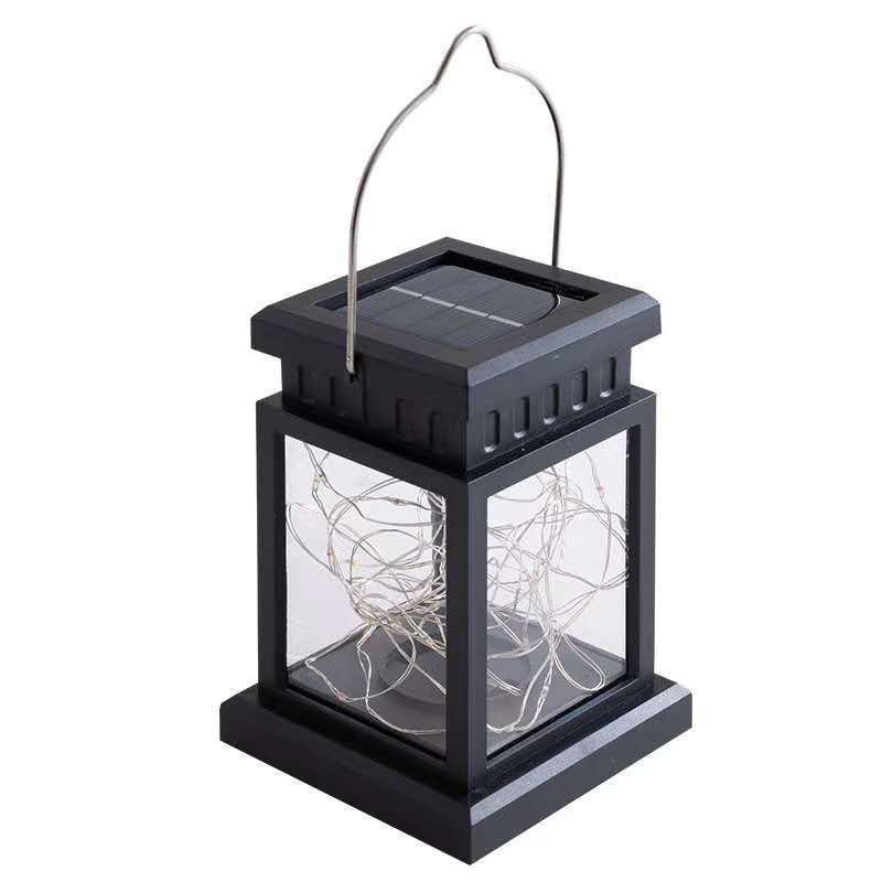 Solar Star Small Palace Lights Outdoor Waterproof Courtyard Hanging Lights Wall Lights Balcony Decorative Landscape Lights