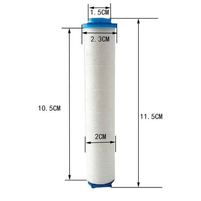 Hand-held shower water purification filter replacement cartridge pp cotton filter Rod negative ion shower replacement water purification filter element