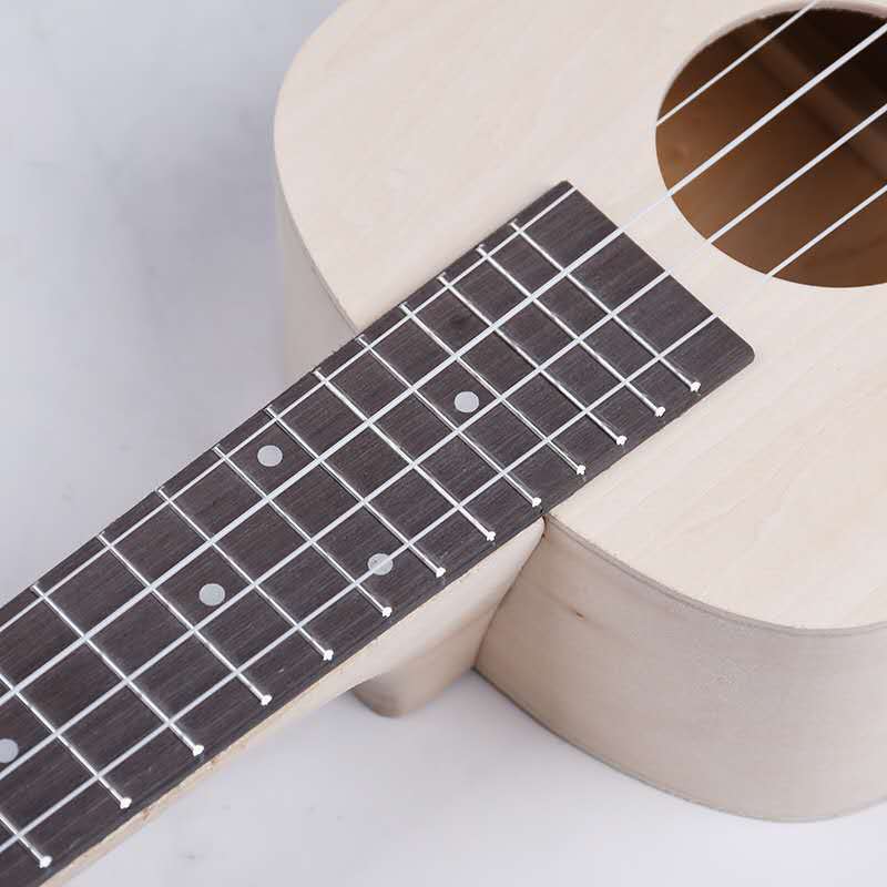 Assembled 23 inch ukulele diy small guitar handmade homemade material bag painted activity material bag