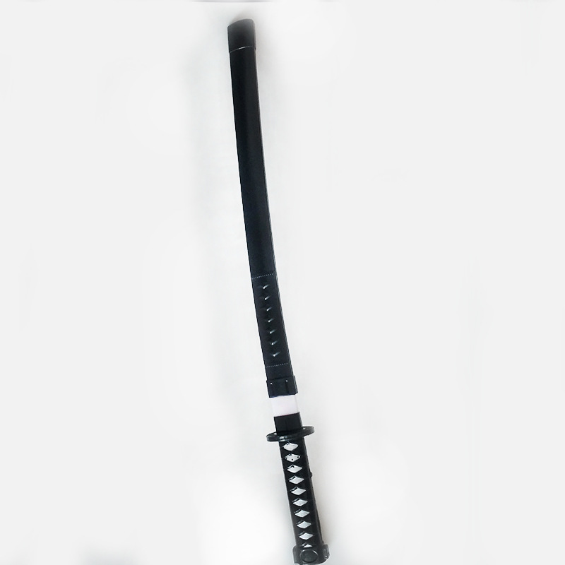 Large 67cm luminous samurai sword with scabbard to push sound and light samurai broadsword children's toy sword stall wholesale