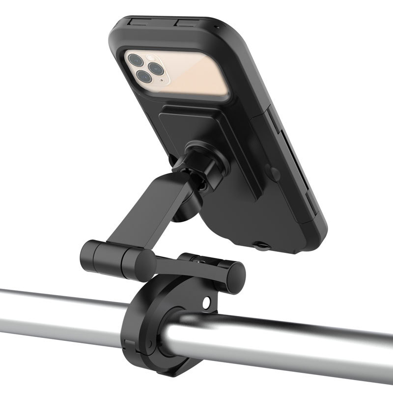 European and American Hot Sale Bicycle Mobile Phone Bracket Waterproof Motorcycle Mobile Phone Navigation Bracket Rearview Mirror Mountain Bike Accessories