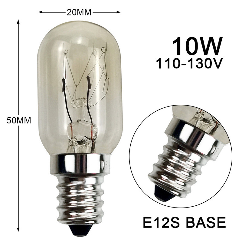 アメリカ標準 E12s ネジ口冷蔵庫電球油ヒュームマシン冷蔵キャビネットミシン旋盤電球|undefined