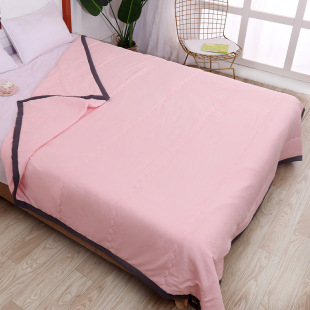 Factory supply washed cotton summer quilt air conditioning quilt spring and autumn thin quilt single double summer quilt children's student gifts
