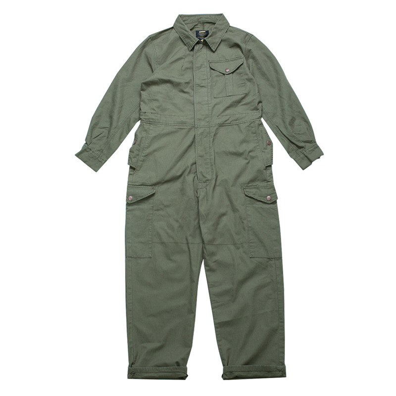 American Style Multi-Pocket Workwear Jumpsuit Men's Ami Kaji Fashion Brand Jumpsuit Loose Workers' Work Clothes Set