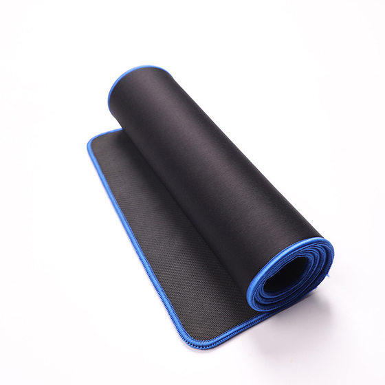 Multicolor lock edge mouse pad wholesale game all black table pad office keyboard pad a generation of hair large mouse pad