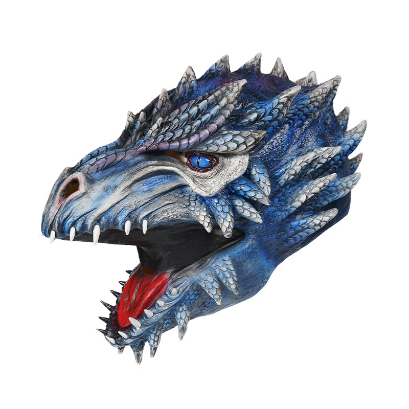 Factory direct sand sculpture Net red spoof God Beast latex mask live props Halloween multi-style animal headgear