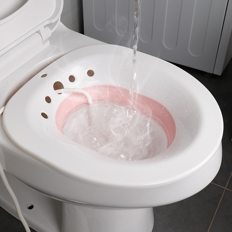 Folding bidet non-squatting body cleaning maternity women washing basin hemorrhoids basin washing buttocks anorectal postoperative nursing Basin