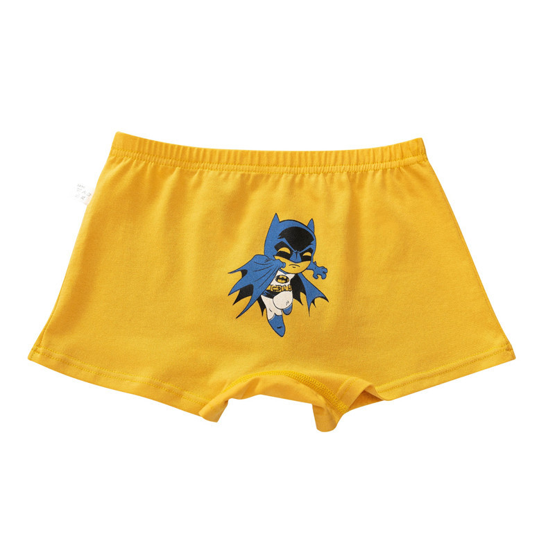 Children's Underwear Boys' Boxer Cotton Class A Cotton Boxer Shorts Baby Boys Middle and Big Children 6-12 Years Old Shorts