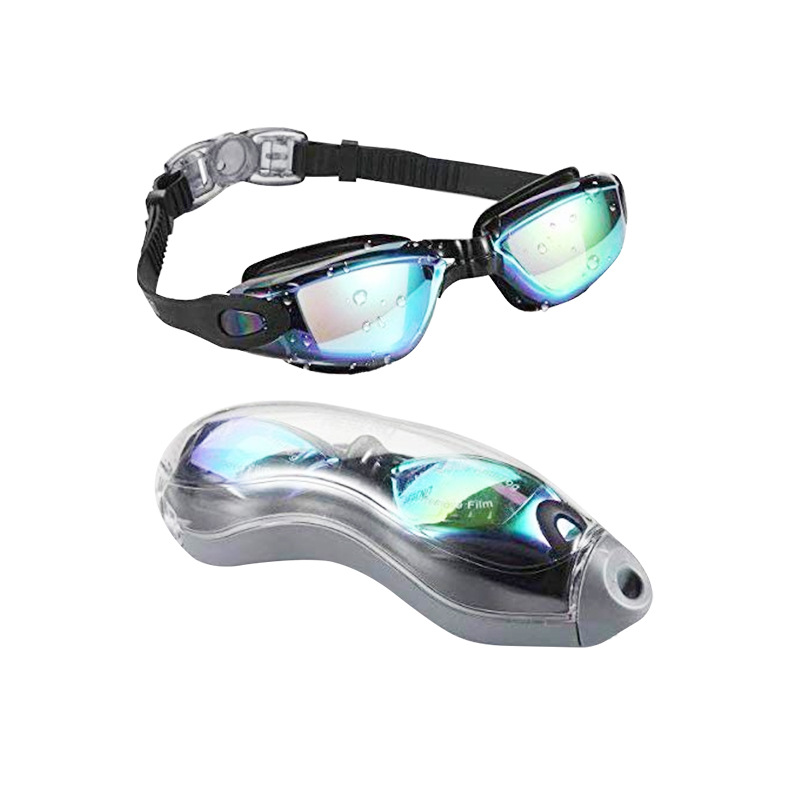 New anti-fog swimming goggles G6200M swimming equipment plating swimming goggles anti-fog diving swimming goggles logo printed