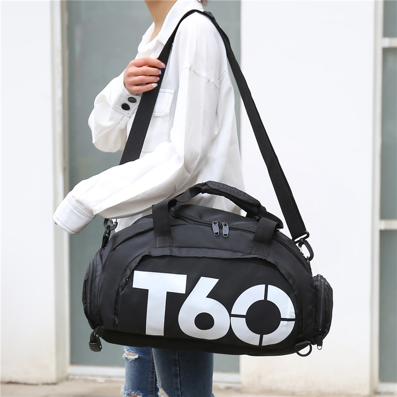 Cross-border sport bag sports fitness bag dry and wet separation men's and women's travel bag yoga bag custom logo