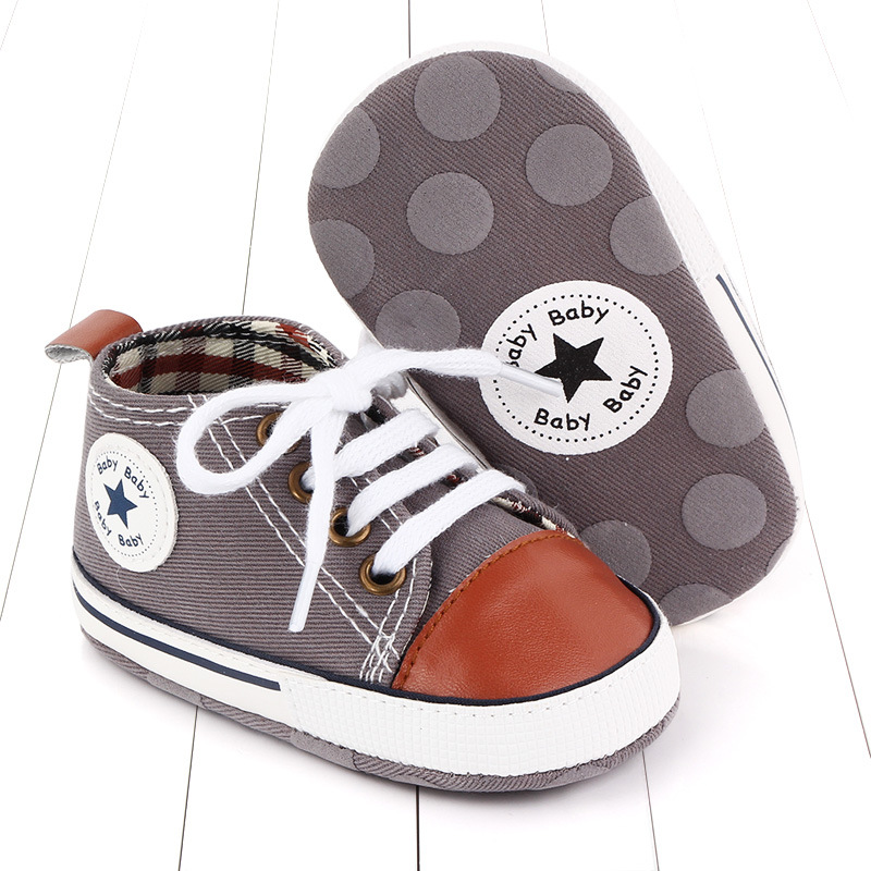 Baby shoes spring and autumn 0-1 years old male and female baby casual canvas toddler shoes babyshoes 2486 total