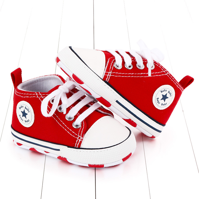 Baby shoes spring and autumn 0-1 years old male and female baby casual canvas toddler shoes babyshoes 2486 total