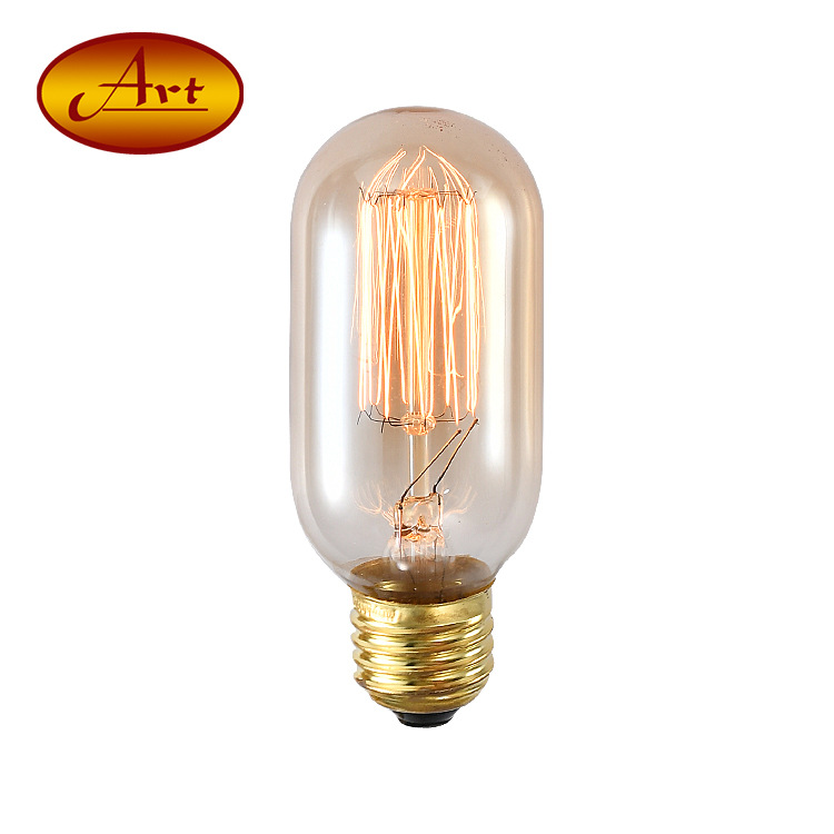 【T45 Прямая проволока】 Edison Retro Light Light Lightbure Producter Direct Sales E27/E26 В винтовой луче