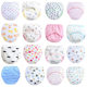 Three-layer study pants training pants cloth diaper pants printed diaper pants pull-up pants