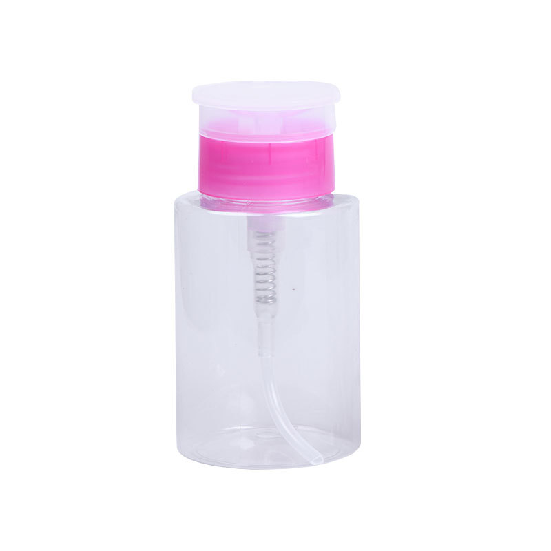 100ml150ml180ml бутылка для снятия лака для ногтей ПЭТ материал бутылка для удаления ногтей Очистка жидкая бутылка дезинфицирующее средство Бутылка красоты