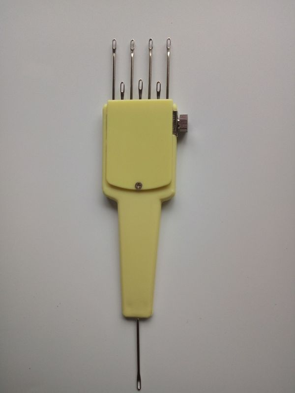 メーカー直販セーター編み機部品1 × 7は針を選ぶことが多く、伝線器が多く、針距離は4.5mmである|undefined