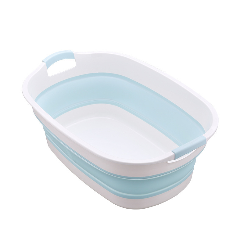 Large Capacity Children's Bathtub Baby Tub 0-6 Years Old Foldable Baby Bathtub Baby Tub Bath Bucket