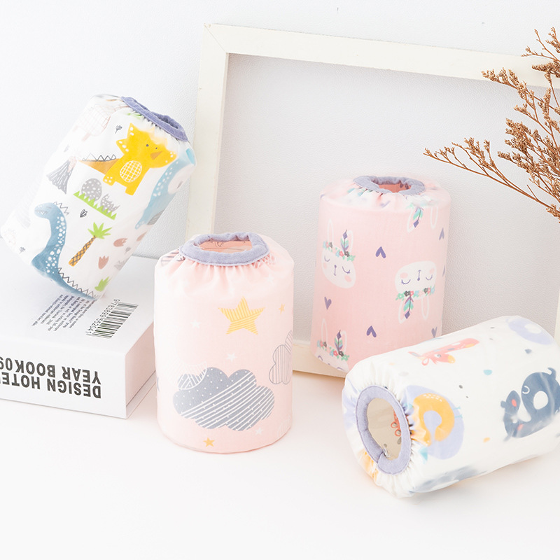 Children's oversleeves Baby Disposable cute baby oversleeves boys and girls Children's oversleeves waterproof pure cotton autumn and winter baby