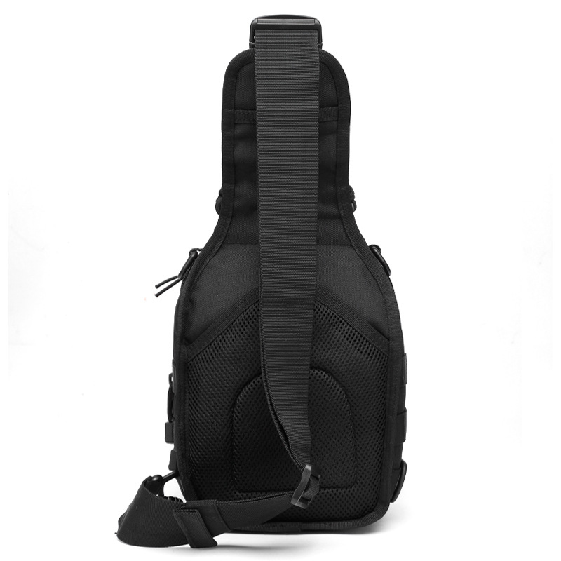 Regus Laser Punching Tactical Chest Bag Outdoor Sports Messenger Bag Amazon Cross-border Multifunctional Tactical Bag