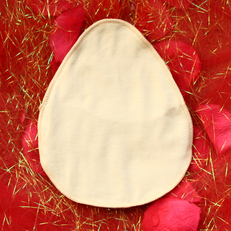 Cotton drop-shaped natural set artificial milk cotton cover artificial milk protective bag protective cover artificial milk artificial milk protective cover